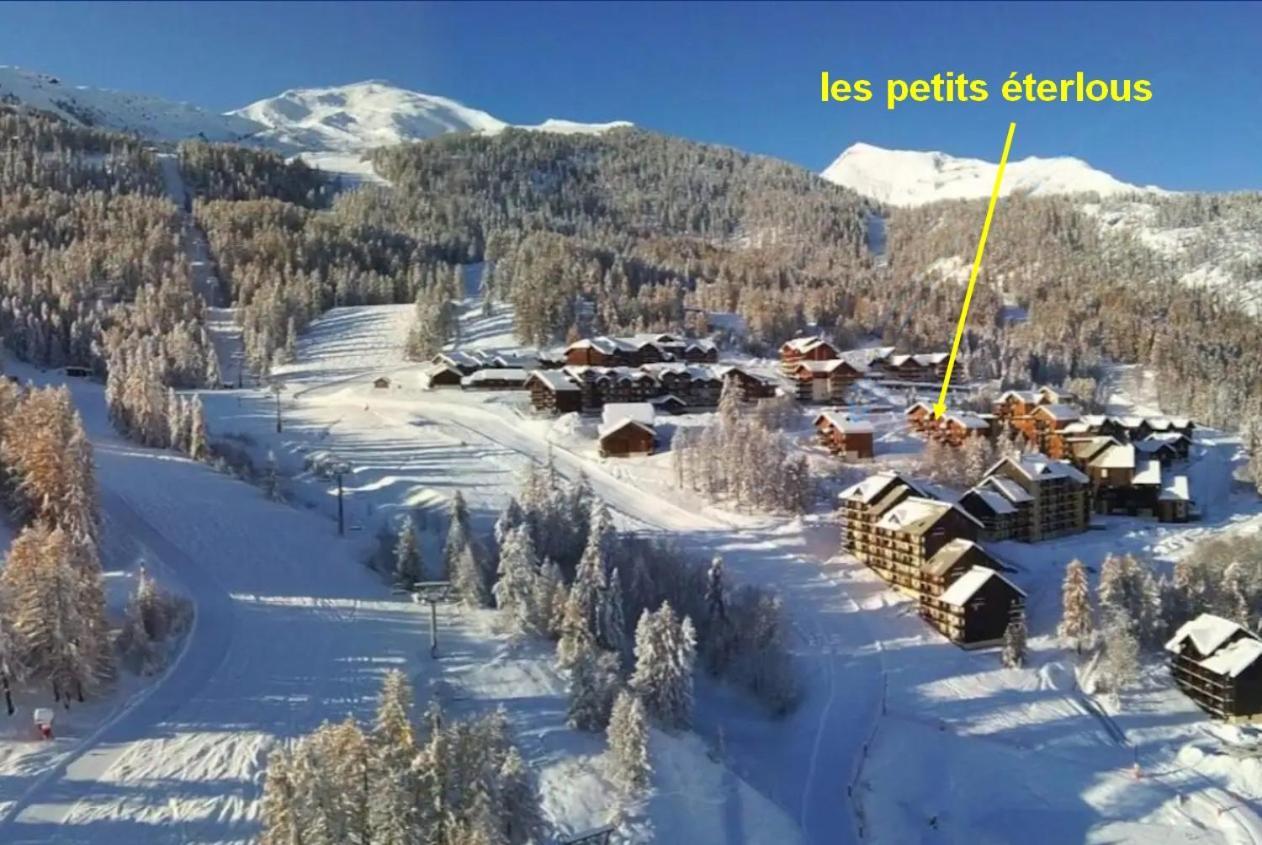 Les Petits Eterlous Appartement T3 36M2 A Puy St Vincent 1800 Alpes Du Sud 6 Personnes Parking Prive Couvert Puy-Saint-Vincent Extérieur photo